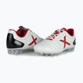 Children's football boots MUNICH Arenga Kid FG blanco/rojo 10