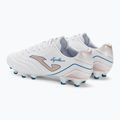 Men's Joma Aguila FG white/gold football boots 3