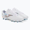 Men's Joma Aguila FG white/gold football boots 4