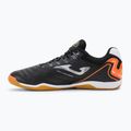 Men's Joma Maxima IN football boots black/orange 3