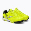 Joma Toledo TF children's football boots lemon fluor/black 4