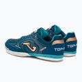 Men's football boots Joma Top Flex IN petroleum/gold 3