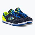 Children's football boots Joma Top Flex IN navy/yellow 4