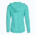 Women's tennis sweatshirt Joma Sculpture II Zip-Up Hoodie turquoise 2