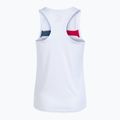 Women's tennis tank top Joma Court Sleeveless white/red 2