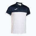 Men's Joma Montreal polo shirt white/navy 2