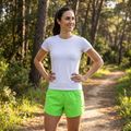 Joma Olimpia fluor green running shorts 10