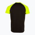 Men's Joma Elite X black/fluor yellow running shirt 2