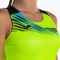 Women's running top Joma Elite X fluor yellow/black 4