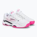 Women's tennis shoes Joma Master 1000 Lady P white/fuchsia 4