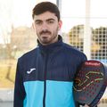 Joma Tournament Paddle racket black/red 8