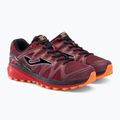 Joma Trek 2306 burgundy men's running shoes 4