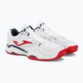 Men's tennis shoes Joma Master 1000 white/red 5
