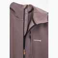 Women's NNormal Active Warm albergini/purple running jacket 5