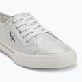 Women's shoes Pepe Jeans Brady Party silver 5