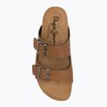 Women's slides Pepe Jeans Oban Classic 1 brown 5