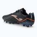 Joma Aguila FG men's football boots black/blue 3
