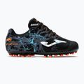 Children's football boots Joma Super Copa Jr AG black/turquoise 2