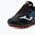 Children's football boots Joma Super Copa Jr AG black/turquoise 8