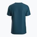 Men's tennis shirt Joma Court green/gold 3