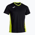 Men's tennis shirt Joma Court black/green 2