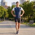 Men's Joma Record II running shirt navy/white 5