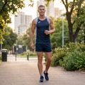 Men's Joma Elite XI navy/white running shirt 8