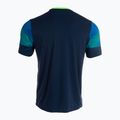 Men's Joma Elite XI navy/fluor green running shirt 2