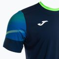 Men's Joma Elite XI navy/fluor green running shirt 3