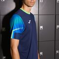 Men's Joma Elite XI navy/fluor green running shirt 5
