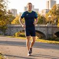 Men's Joma Elite XI navy/fluor green running shirt 10