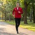 Men's Joma Elite XI Full Zip running sweatshirt red 10