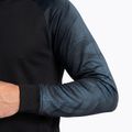 Men's Joma Elite XI Hoodie black/anthracite running sweatshirt 3
