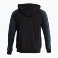 Men's Joma Elite XI Hoodie black/anthracite running sweatshirt 3