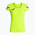 Women's running top Joma Elite XI fluor yellow/black