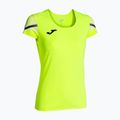 Women's running top Joma Elite XI fluor yellow/black 3