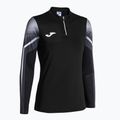 Women's Joma Elite XI running sweatshirt black/anthracite 3
