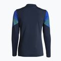 Women's Joma Elite XI navy/fluor green running sweatshirt 2