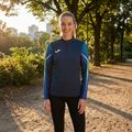Women's Joma Elite XI navy/fluor green running sweatshirt 11