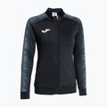 Women's running sweatshirt Joma Elite XI Full Zip black/anthracite