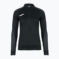 Women's running sweatshirt Joma Elite XI Full Zip black/anthracite