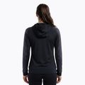 Women's Joma Elite XI Hoodie black/anthracite running sweatshirt 3