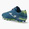 Joma Aguila FG men's football boots petroleum/yellow 3