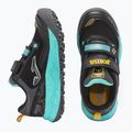 Joma Adventure black/turquoise children's running shoes 11