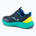 Joma Ferro navy/turquoise children's running shoes 3