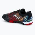 Men's Joma Maxima TF football boots black/red 3