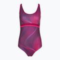 Women's one-piece swimsuit RAS Bera U-Back garnet