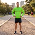 Men's Joma Record III fluor green running sweatshirt 6