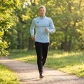 Men's Joma Record III running sweatshirt light blue 7