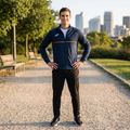 Men's Joma Record III Full Zip running sweatshirt navy 5